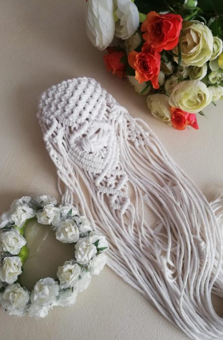 manchette bouquet de mariée