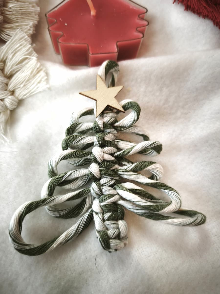 Coffret décorations de Noël en macramé – Image 7