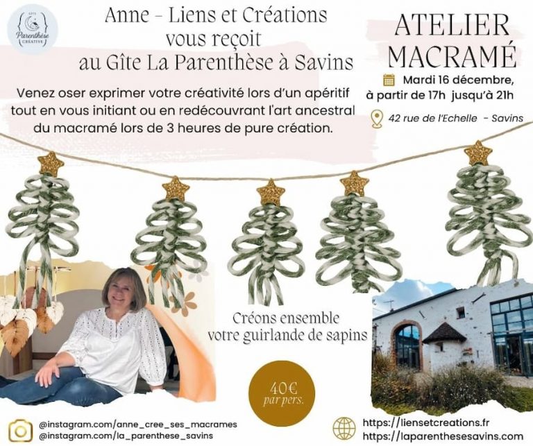 Apéro créatif à Savins